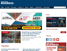 Tablet Screenshot of hongkongbusiness.hk